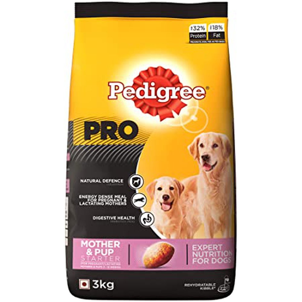 Pedigree PRO Expert Nutrition Lactating/Pregnant Mothers & Puppy (3-12 Weeks) Starter Dog Dry Food