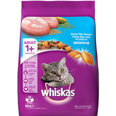 Whiskas Ocean Fish Flavour Adult Cat Dry Food